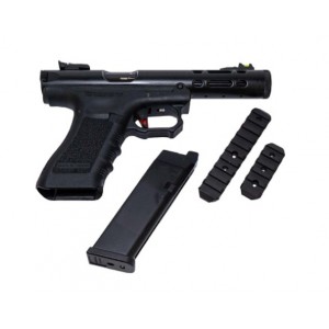 Страйкбольный пистолет WE Galaxy GBB - Black WE-GX01A-BK